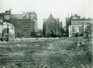 View Looking East at Thirteenth at Locust Streets by Unknown